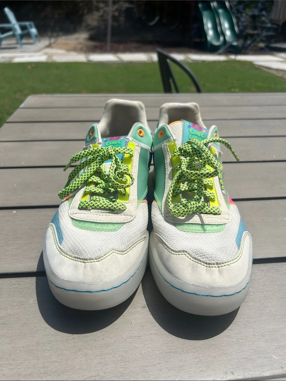 Reebok x JellyBelly Club C Remix shoes